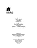 High Mas for Steel Band David Rudder/Arr. Lemmerman