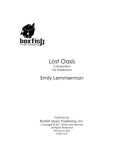 Lost Oasis for Steel Band -Emily Lemmerman