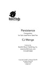 Persistence for Solo Lead/Tenor Pan – CJ Menge