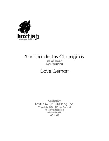 Samba de los Changitos for Steel Band -Dave Gerhart