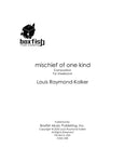 mischief of one kind for Steelband - Louis Raymond-Kolker
